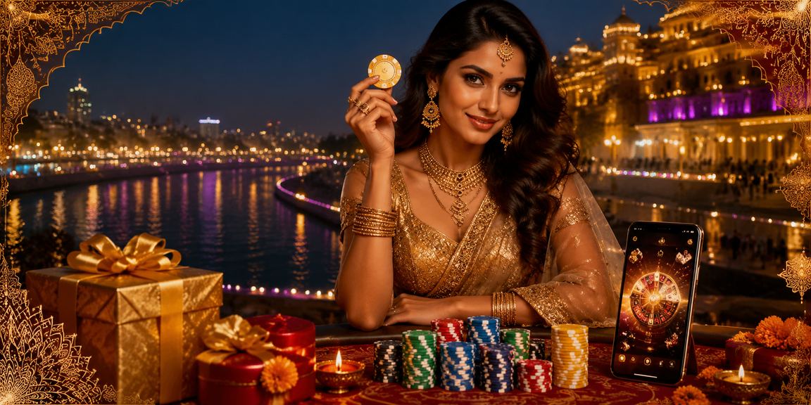 Mobile casino gaming experience at Ahmedabad riverfront